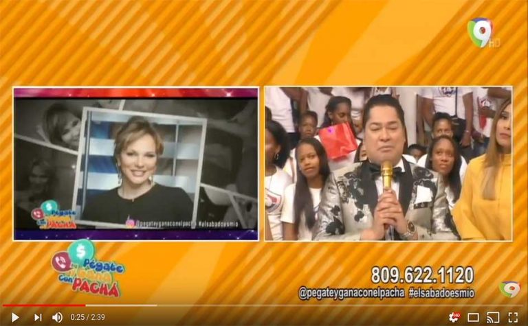 Milagros German Engalana la tv dice El Pacha – #PegateyGanaconelPacha