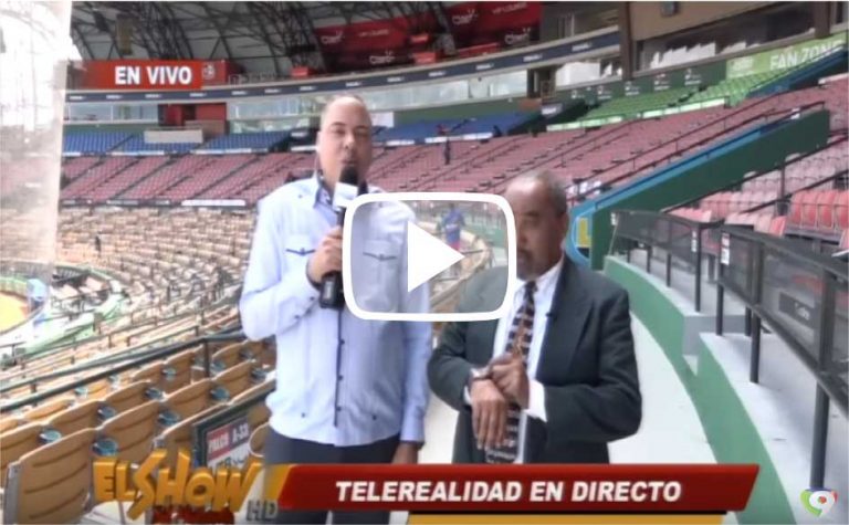 LIVE desde el Estadio Quisqueya – La Telerealidad – El Show del Mediodía
