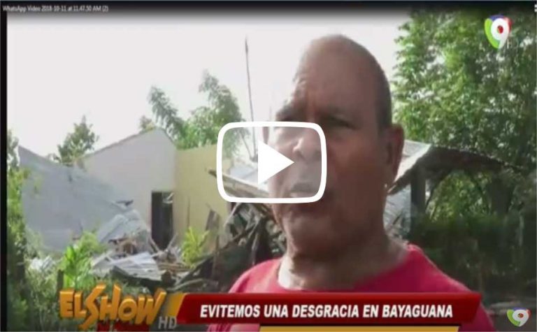 Evitemos una desgracia en Bayaguana