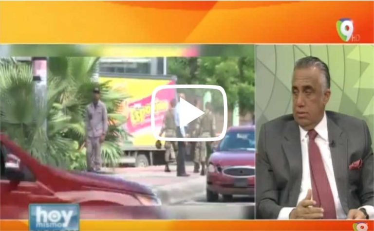 Militarizan calles de Santo Domingo por marcha convocada por FENATRANO hacia Industria y Comercio