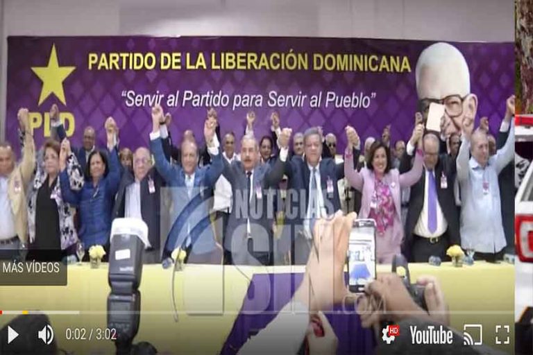 Comité Central del PLD elige primarias abiertas para escoger candidato