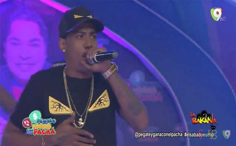 El rap de Mandrake en Pégate y Gana con el Pacha