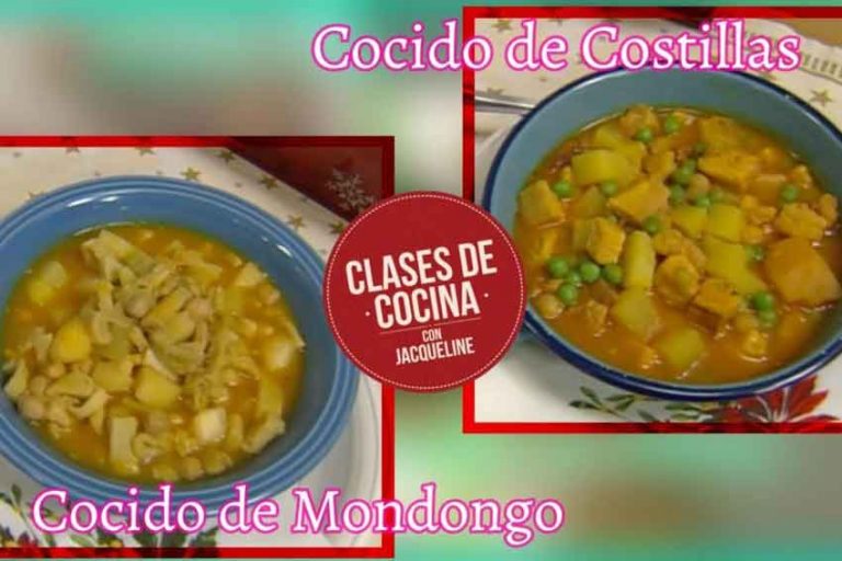 Hoy preparamos Cocido de Mondongo Rumbero y Cocido de Costillas Borracho en Clases de Cocina