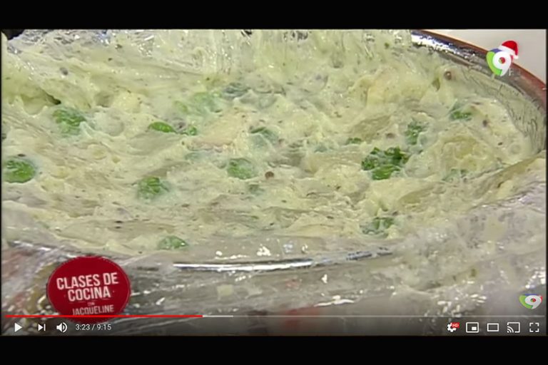 Hoy preparamos Ensalada de Papa con Mayonesa de Hierbas y Salmón Dorado en Clases de Cocina 4/4