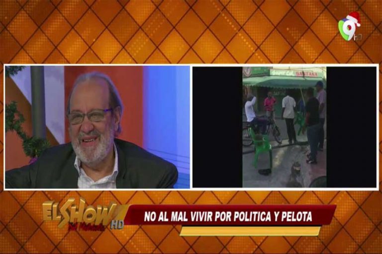 No al mal vivir por política y pelota.