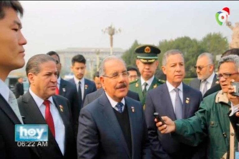 En Hoy Mismo comentan sobre la agenda de Danilo Medina en China