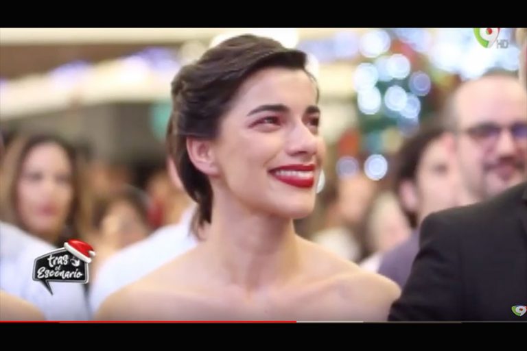 Nashla Bogaert no puede contener las lágrimas al desvelar su estrella en Paseo del Cine