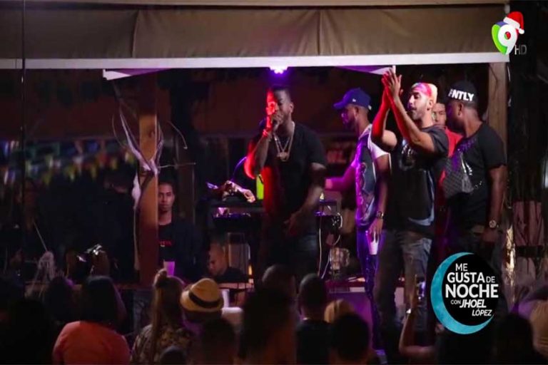 Crazy Desing y Jhoel Lopez se presentan de sorpresa en un bar de la capital – Me Gusta De Noche