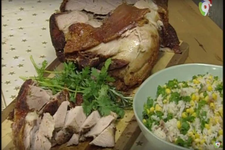 Hoy preparamos Arroz con Maíz y Salchicha Italiana en Clases de Cocina con Jacqueline