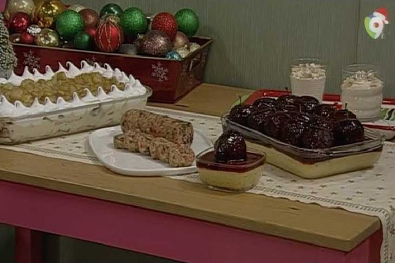 Preparamos Soufflé de Batata y Manzanas al Vino Tinto con Rollo de Navidad en Clases de Cocina