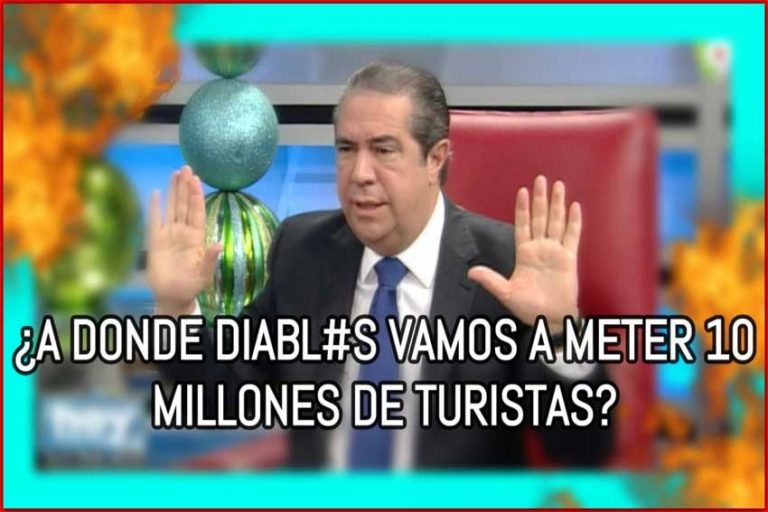 ¿Dónde van a meter 10 Millones de turistas si no construyen nuevas habitaciones? – Francisco Javier
