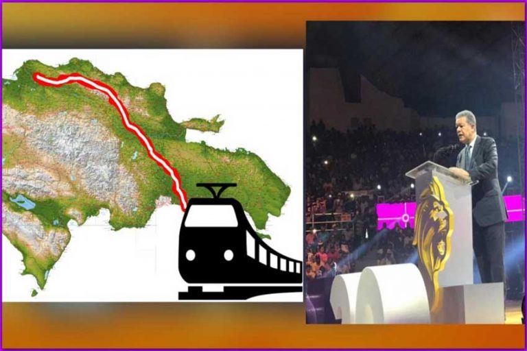 Leonel Fernández anuncia tren de carga y pasajeros para el Cibao de llegar a la Presidencia