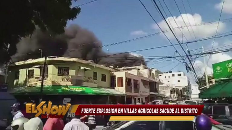 Seguimiento Explosion en Fabrica de plásticos Villa Agrícolas