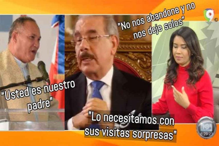 Cura de Montecristi le pidió a Danilo Medina que se reelija en el 2020 porque el país lo necesita