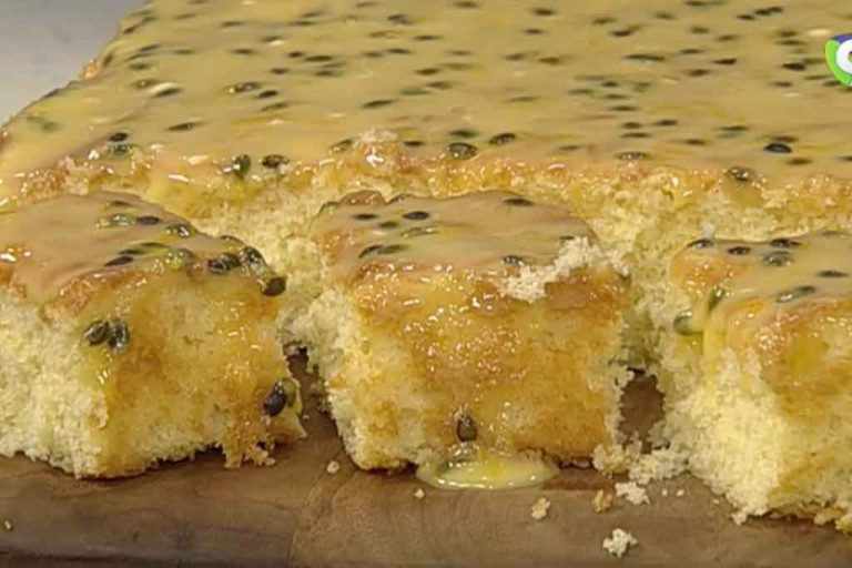 Hoy aprendemos a cocinar: Cuadritos de chinola, Mousse de limón y crema de limón