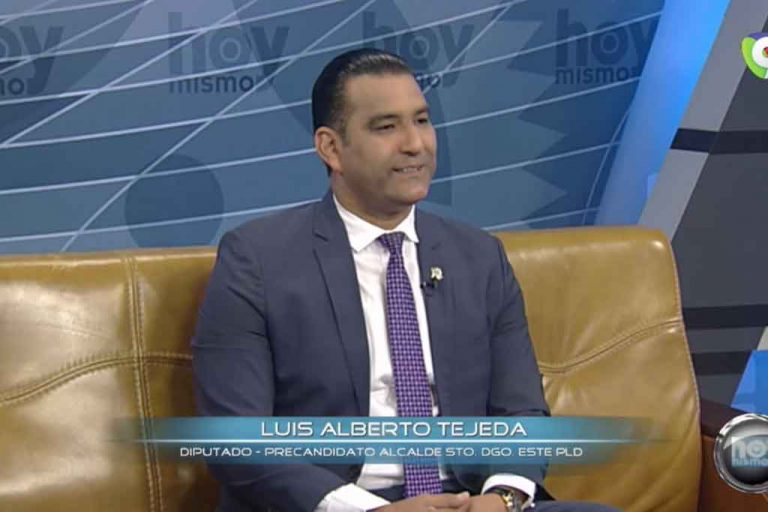 Luis Alberto Tejeda Diputado aspirante a Alcalde SDE