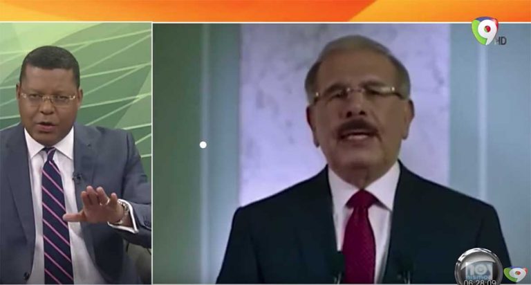 Dany Alcántara analiza discurso del Presidente Danilo Medina |Hoy Mismo