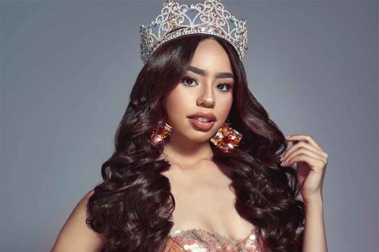 Dominicana Camila Jiménez compite por el título de la más bella de las Américas