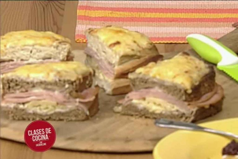Hoy en clases de cocina: Sandwich croque monsieur y mermelada de Sandia