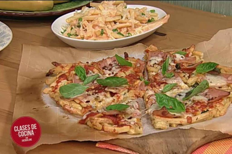 Hoy en Clases de cocina: Pizza de papa con doble queso y papas fritas con dip de queso