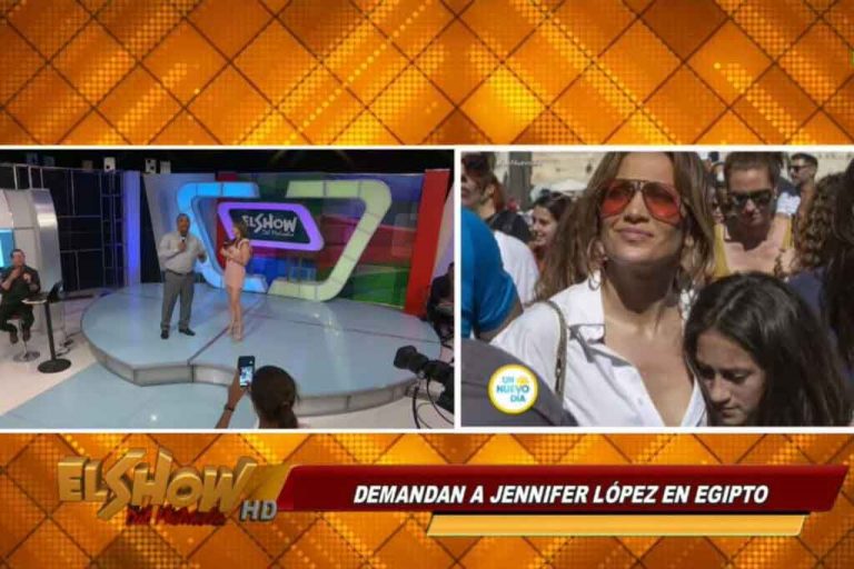 Demanda a JLO en Egipto – El Show del Mediodía