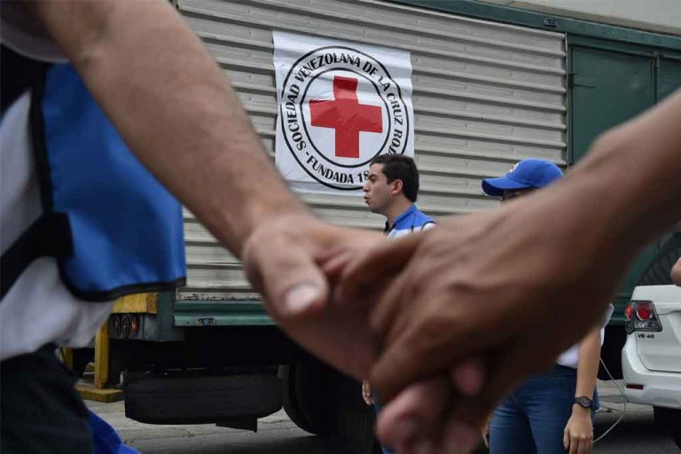 Venezuela ha recibido casi 100 toneladas de ayuda humanitaria de la Cruz Roja