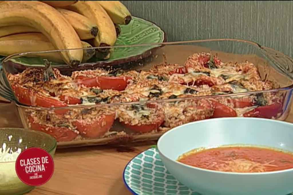 Tomates gratinados