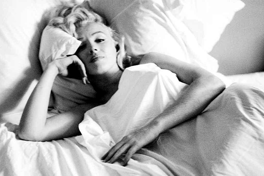 Marilyn en la cama