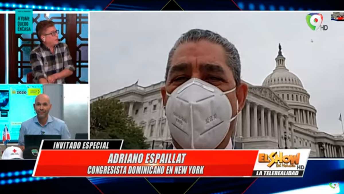 Adriano Espaillat: en muchos años no habia visto a EE.UU tan sacudido | El Show del Mediodía