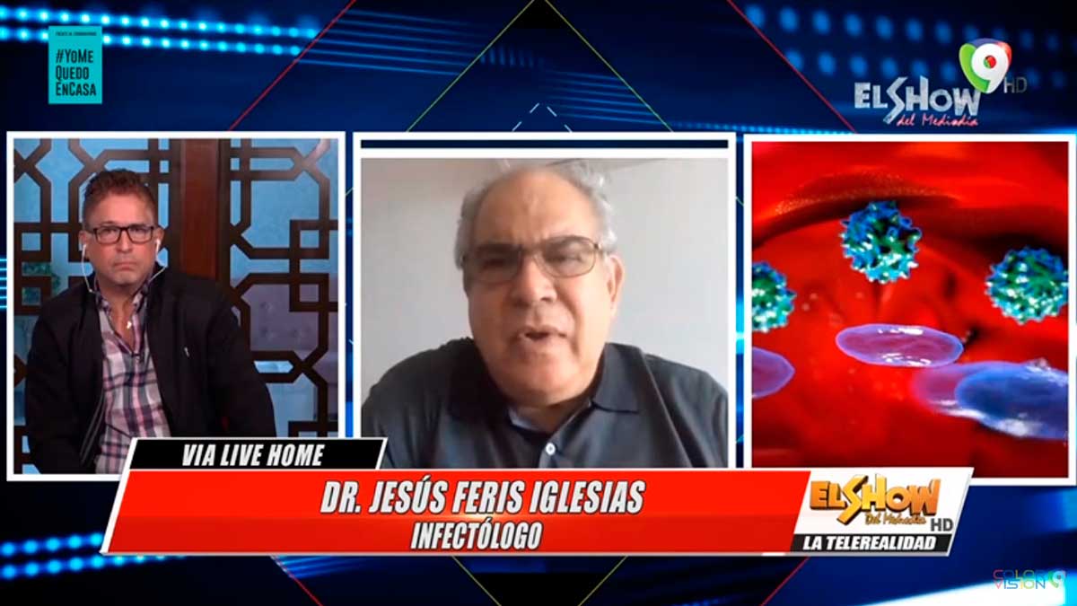 Se proyecta que a principios de Julio disminuyan los casos por Covid-19 segun el Dr. Jesús Feris Iglesias | El Show del Mediodía