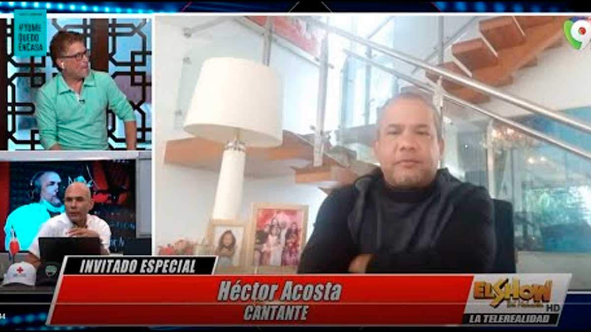 "El Torito" Héctor Acosta estrena nueva canción Yo sé para El Show del Mediodía