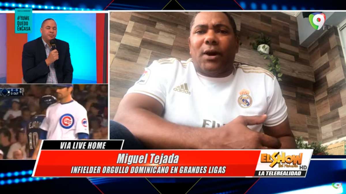 Miguel Tejada: Mi ex esposa ha sido la mejor persona que he tenido a mi lado | El Show del Mediodía