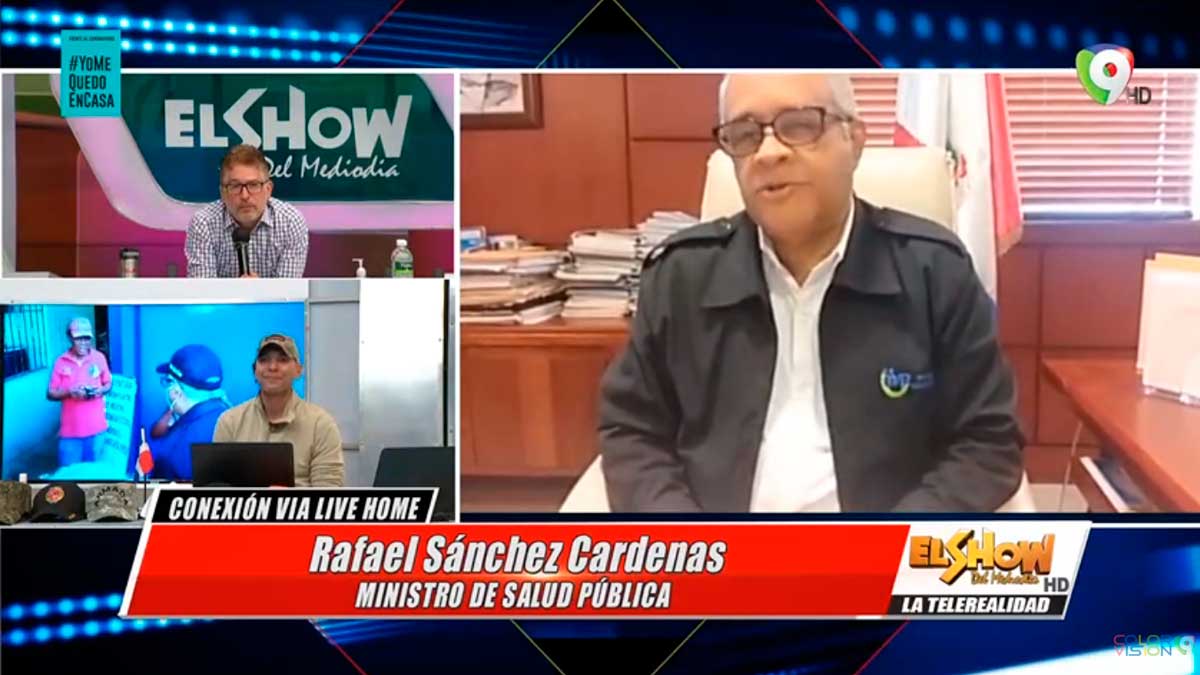 Ministerio de salud interviene barrios en el gran santo domingo | El Show del Mediodía