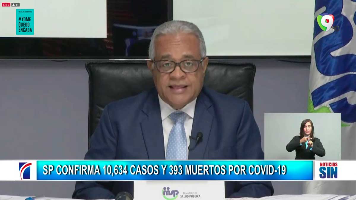 Boletín #53 de SP: 10,634 Casos – 393 Fallecidos – 2,870 Recuperados 11-05-2020