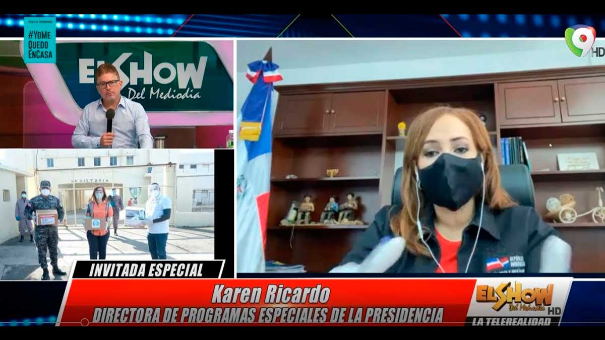 Karen Ricardo: los programas especiales, un trabajo de seguimiento constante | El Show del mediodía