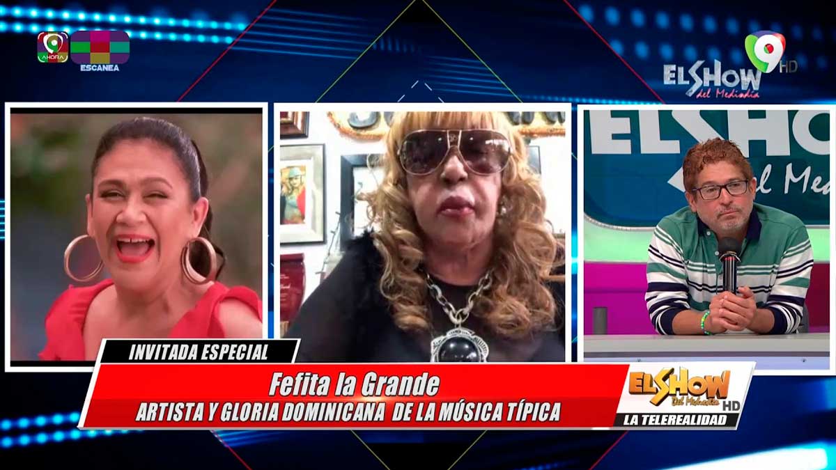 Fefita La Grande: En la cuarentena he sufrido por la falta de escenario | El Show del Mediodía