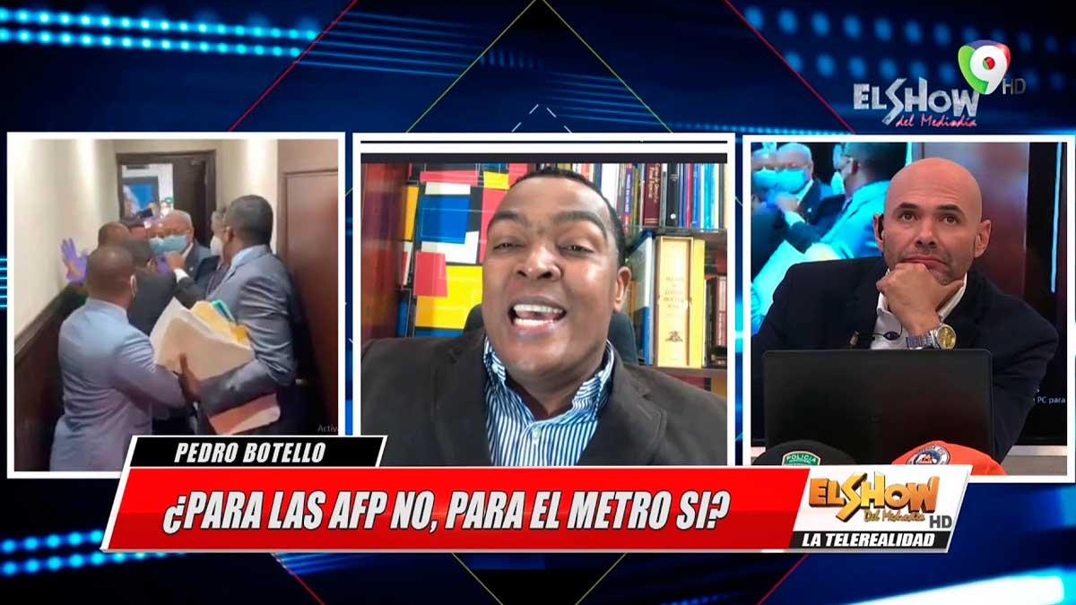 Pedro Botello: Los reglamentos no impiden entrar pancartas al congreso | El Show del Mediodía