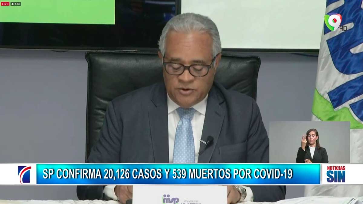 Boletin #81 de SP: 20,126 Casos – 539 Fallecidos – 12,158 Recuperados 08-06-2020