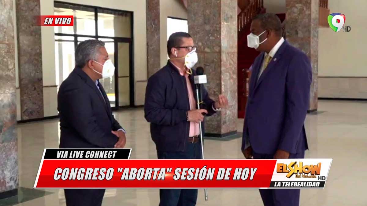 El congreso "Aborta" sesión de hoy | El Show del Mediodía