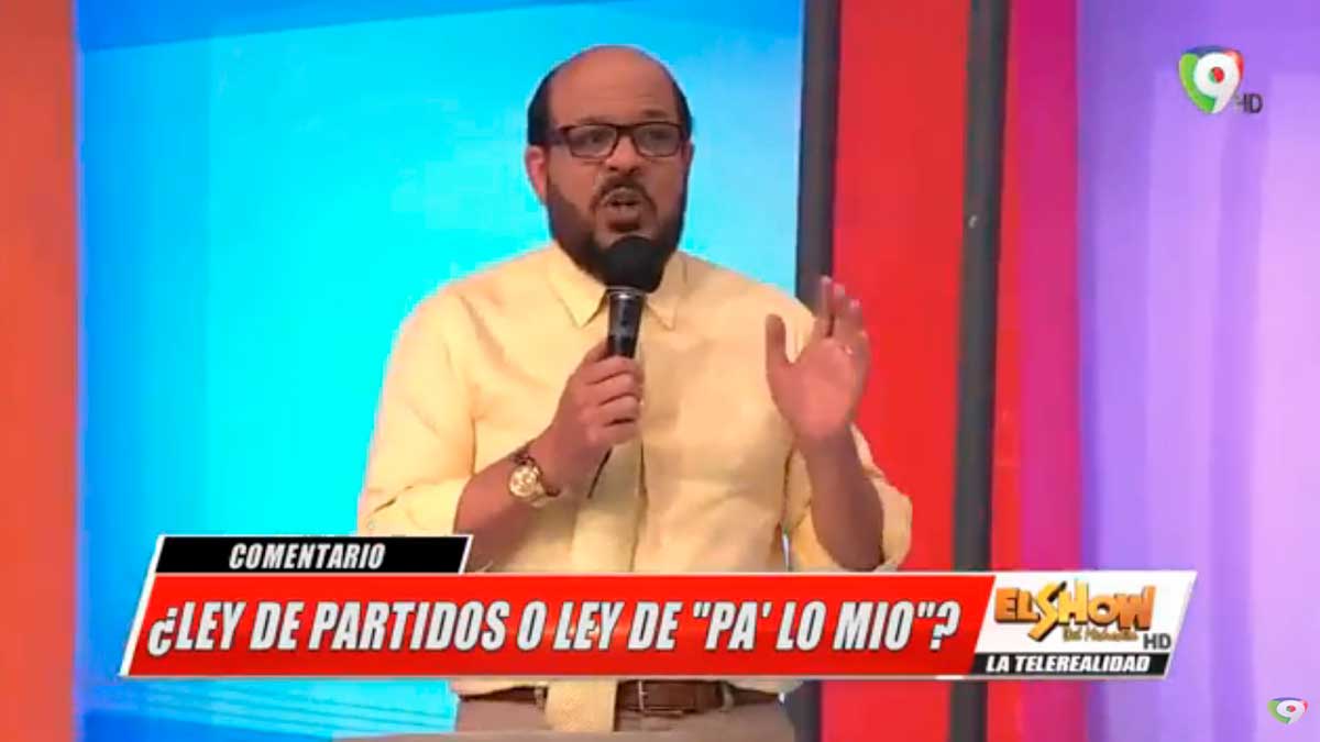 ¿A quien favorece la ley de partidos? | El Show del Mediodía