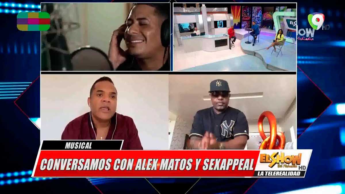 Alex Matos y Sexappeal “Quien cree en Dios no se derrumba” | El Show del Mediodía