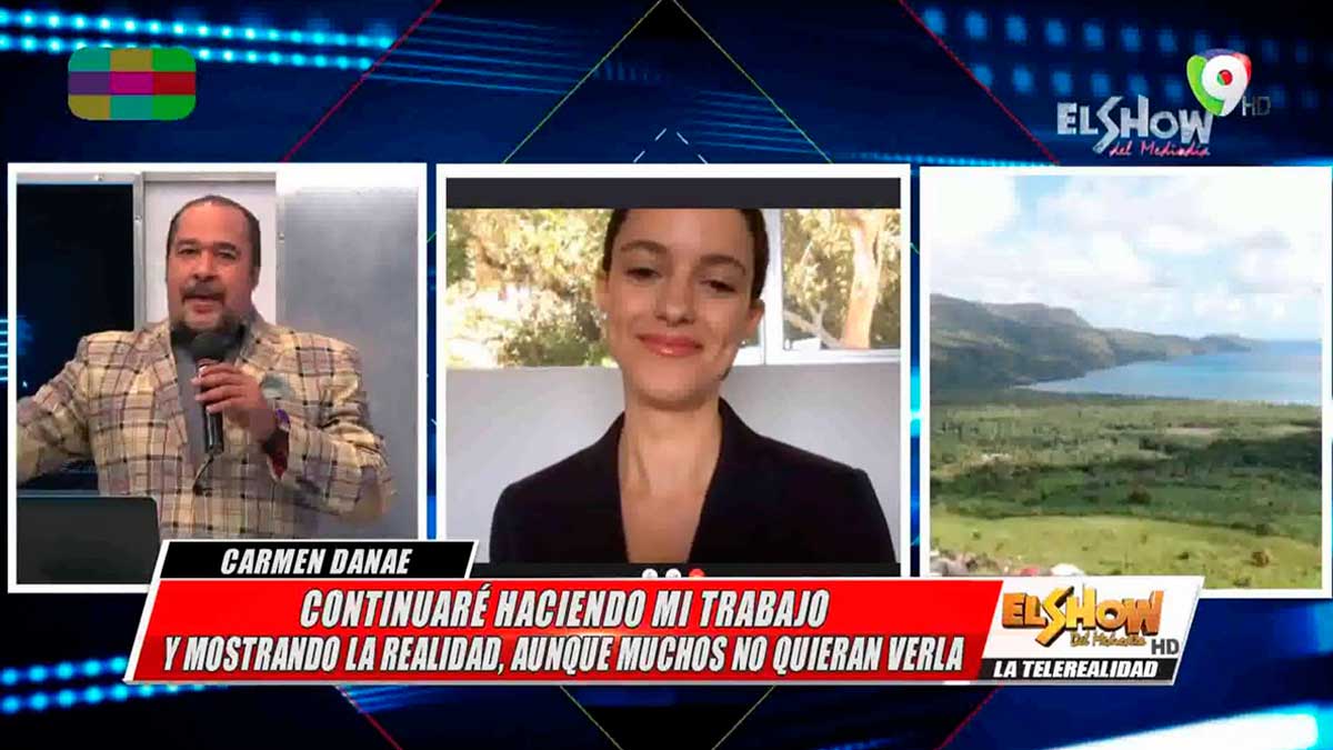 Carmen Danae, Ambientalista y Fotógrafa para Vogue le responde a Iván Ruiz | El Show del Mediodía