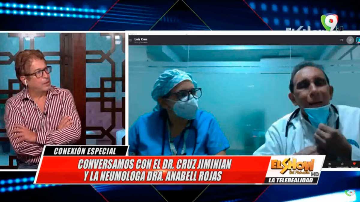 Dr. Cruz Jiminián: "Brote de contagios es responsabilidad del pueblo | El Show del Mediodía