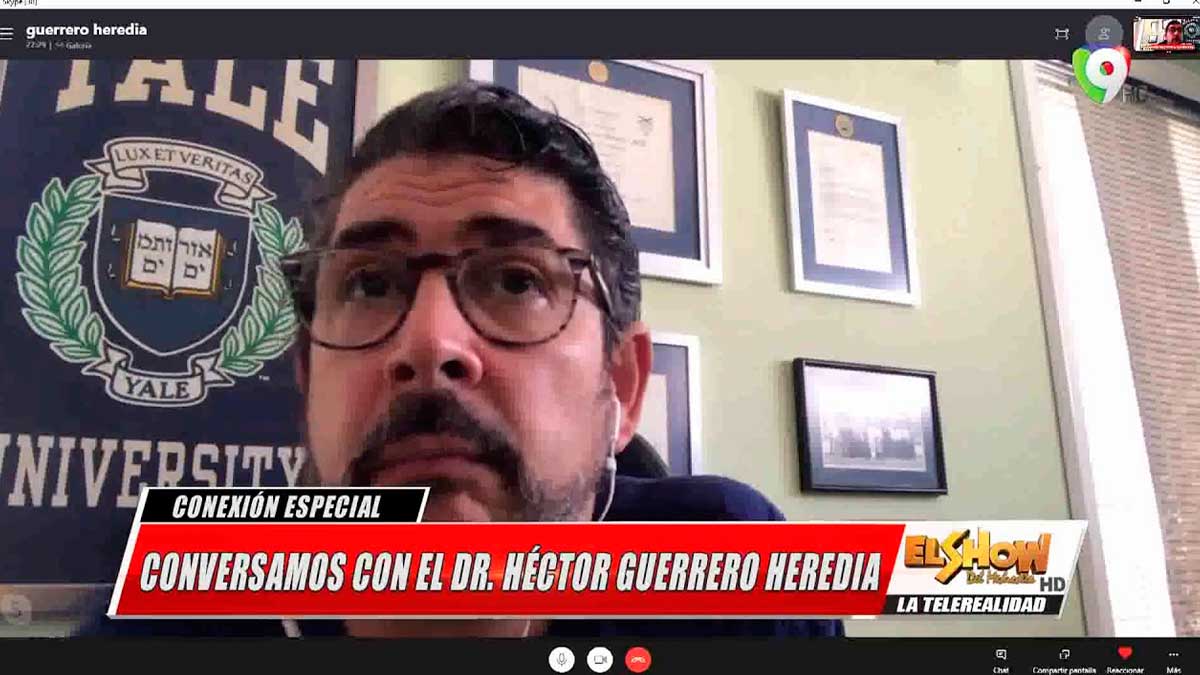 Dr. Héctor Guerrero:"RD tiene más muertos por covid-19 que todo el Caribe" | El Show del Mediodía