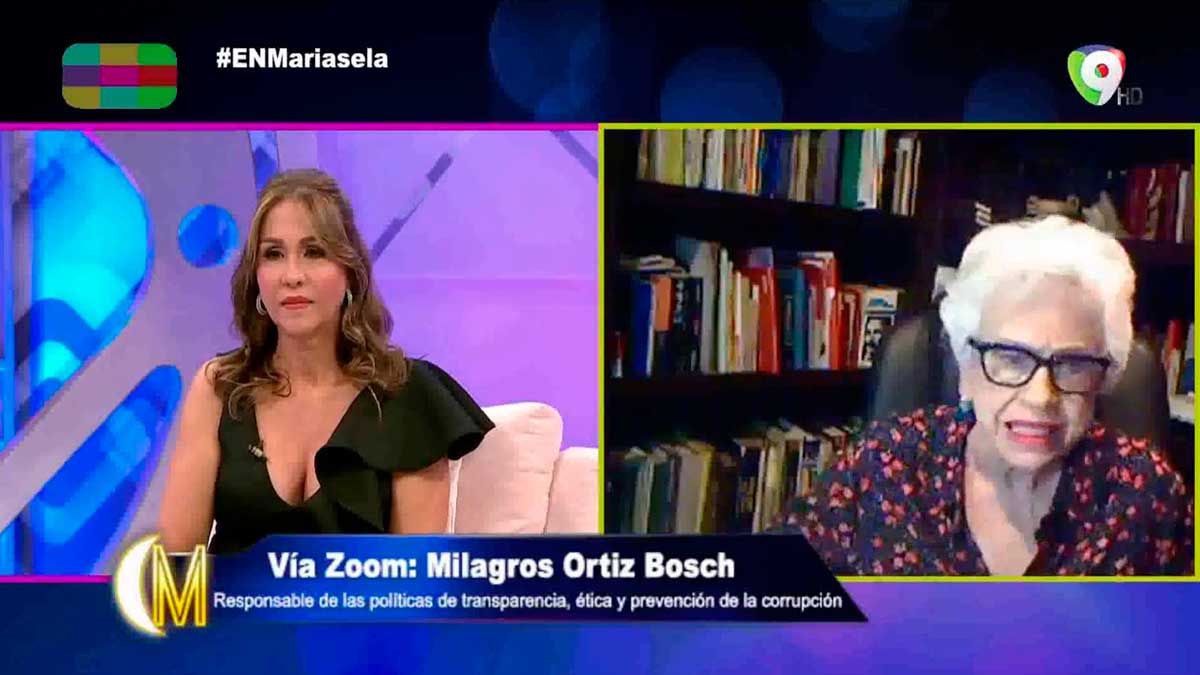 Dra. Milagros Ortiz Bosch: Designada Directora General de Etica y Seguridad | Esta Noche Mariasela