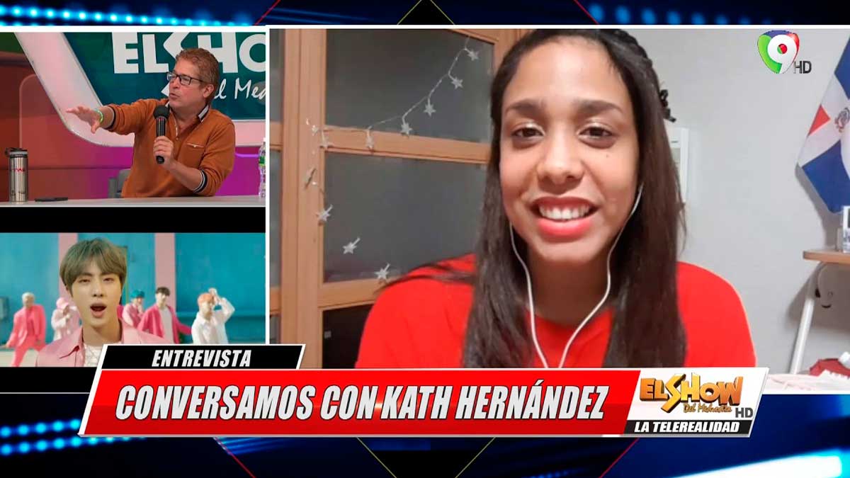 Kathleen Hernández Orgullo Dominicano en Corea en El Show del Mediodía