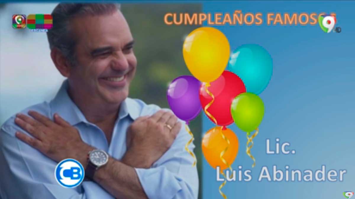 Carlos Batista Felicita a Juliana O´neal por su candidatura y a Luis Abinader por su Cumpleaños