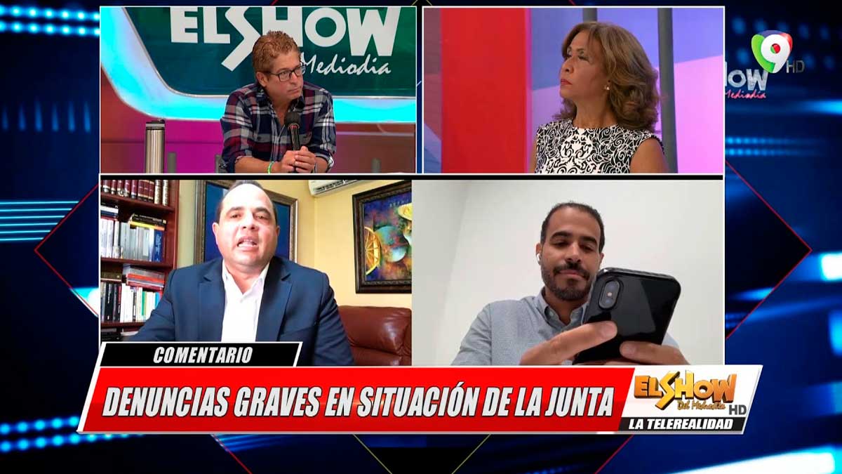 Manuel Crespo (PLD)y José Dante (FP): Denuncias graves por situación de JCE | El Show del Mediodía