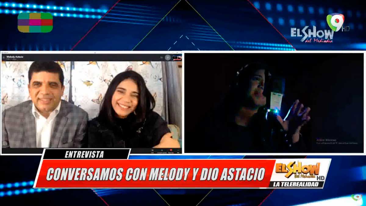 Conmovedora entrevista con Melody y Dio Astacio | El Show del Mediodía