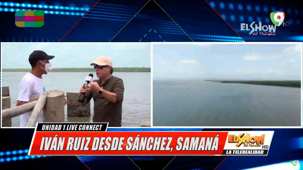 Iván Ruiz transmite desde las Playas de Samaná | El Show del Mediodía